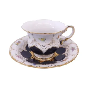 マイセン Bフォーム 金彩小花 カップ＆ソーサー